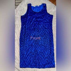 Scala sz 14 Royal Blue Sequin Evening Gown